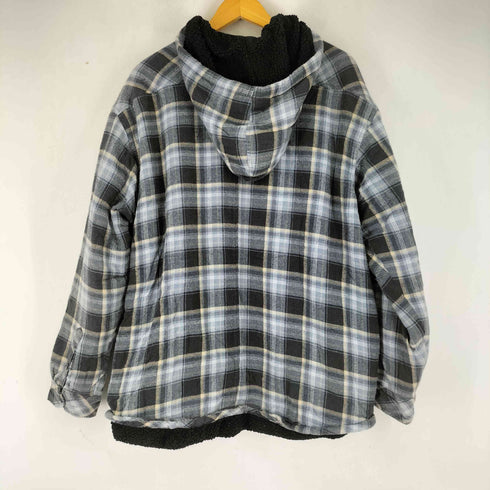 ディッキーズ Dickies 裏ボア フーデットネルシャツ メンズ JPN:XL