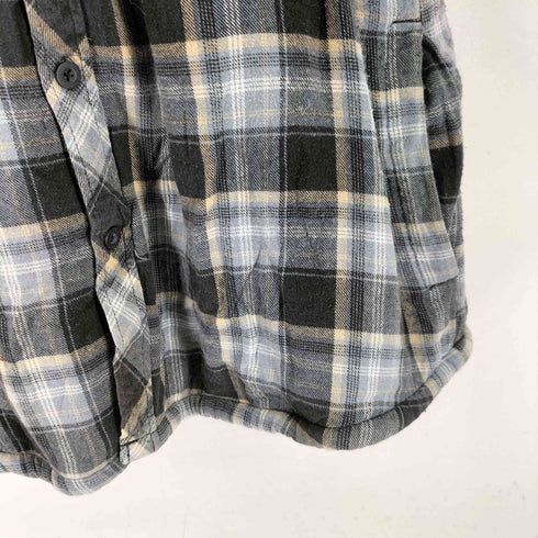 ディッキーズ Dickies 裏ボア フーデットネルシャツ メンズ JPN:XL