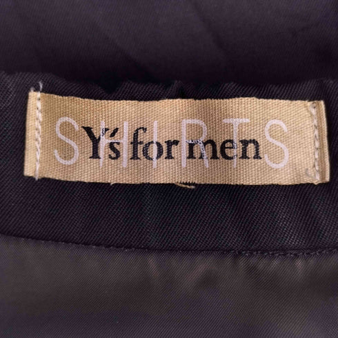 ワイズフォーメン Ys for men 90S パイピング リブニット フリースジップアップジャケット メンズ JPN:4