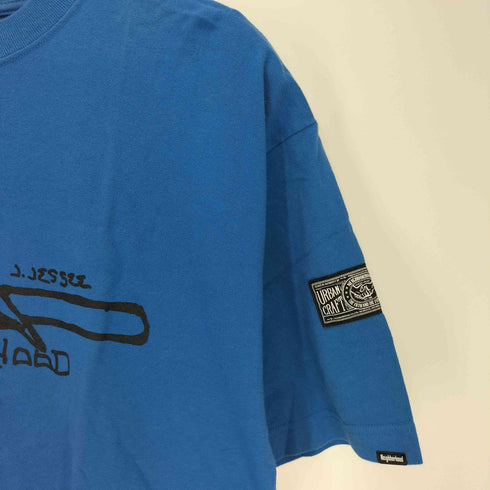 ネイバーフッド NEIGHBORHOOD 09ss 初期 URBAN / GARMENT IDLE HANDS-1 C-TEE プリント 半袖Tシャツ メンズ JPN:3