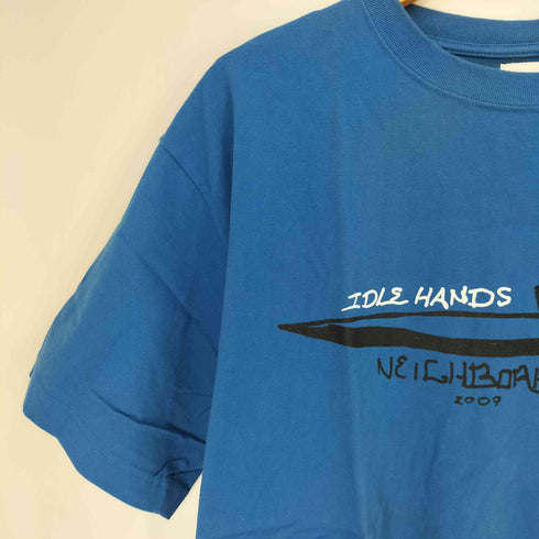 ネイバーフッド NEIGHBORHOOD 09ss 初期 URBAN / GARMENT IDLE HANDS-1 C-TEE プリント 半袖Tシャツ メンズ JPN:3