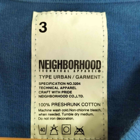 ネイバーフッド NEIGHBORHOOD 09ss 初期 URBAN / GARMENT IDLE HANDS-1 C-TEE プリント 半袖Tシャツ メンズ JPN:3