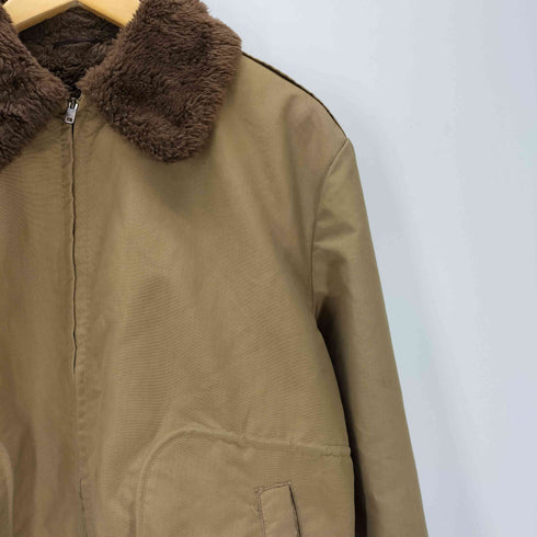50-60S VINTAGE B-15 TYPE ヴィンテージ 裏ボア フライト ジャケット ブルゾン 棒TALON ジップ メンズ