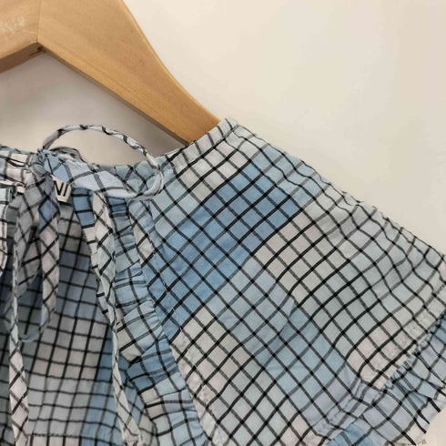 ガニー Ganni SEERSUCKER COLLAR シアサッカー・カラー 付け襟 レディース