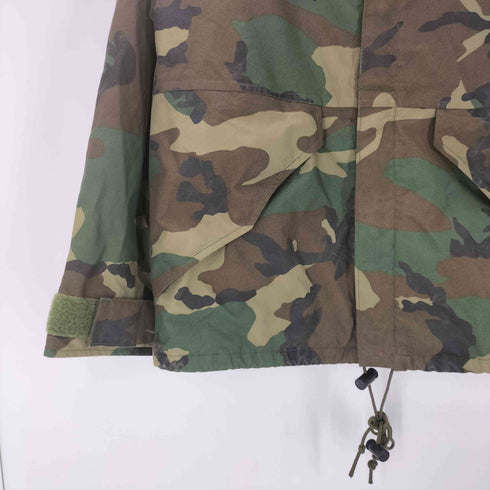 ユーエスアーミー U.S. ARMY 80S 87年会計 米軍 アメリカ軍 実軍 ECWCS GEN1 GORE-TEX PARKA PARKA EXTENDED COLD WHEATHER CAMOFULAGE メンズ import:S