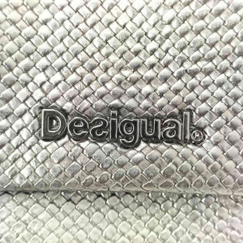 デシグアル Desigual Floral Woven Messenger 花刺繍 ショルダーバッグ レディース