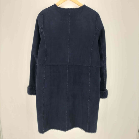 ディニテコリエ Dignite Collier フェイクムートンノーカラーコート レディース FREE