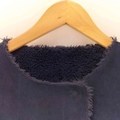 ディニテコリエ Dignite Collier フェイクムートンノーカラーコート レディース FREE