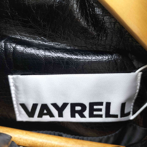 VAYRELL ヴァイレール スタンドカラー ライダースジャケット レディース FREE