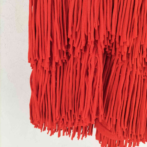 ボッテガヴェネタ BOTTEGA VENETA Tassel Trim Top タッセル トリム トップ フリンジ ノースリーブ カットソー レディース S