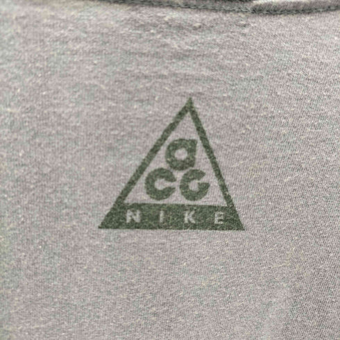 ナイキエーシージー NIKE ACG 90S OLD MADE IN USA USA製 初期 アーティスト コラボ グラフィック プリント ボックス Tシャツ メンズ import:XL