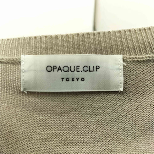 オペークドットクリップ OPAQUE.CLIP フリルドッキングニット レディース JPN:M