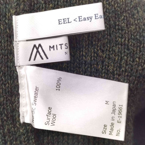 イールプロダクツ EEL Products MITSUKE KNIT ノルディックセーター メンズ JPN:M