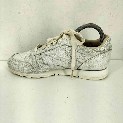 リーボック Reebok ユーズド加工 クラシックレザー ローカットスニーカー レディース JPN:24