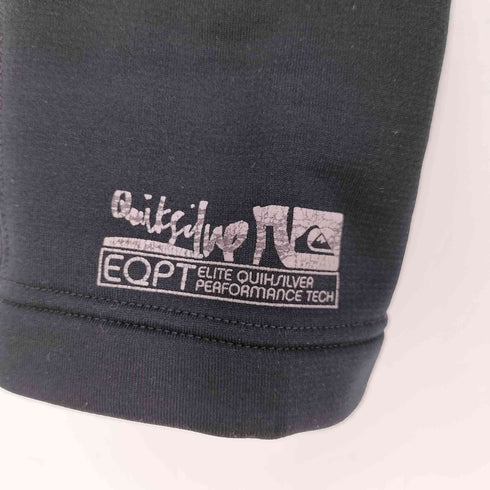 クイックシルバー Quiksilver POLARTEC 裏地フリース ロゴ刺繍 スタンドネック トラックジャケット メンズ import:M