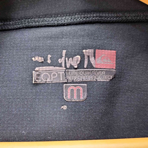 クイックシルバー Quiksilver POLARTEC 裏地フリース ロゴ刺繍 スタンドネック トラックジャケット メンズ import:M