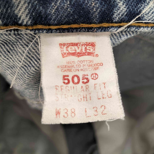 リーバイス Levis 90S 95年製 ボタン裏 855 刻印 505 オレンジタブ ストレート デニム パンツ メンズ W38L32