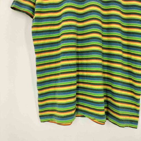 ギャップ Gap 90S OLD マルチ ボーダー Tシャツ メンズ import:L