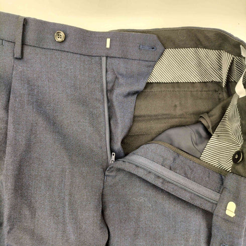 エストネーション ESTNATION ウール100 Loro Piana Rain System ロロ・ピアーナ生地 3B テーラードジャケット + ワンタックスラックス メンズ JPN:50