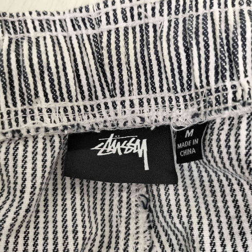 ステューシー Stussy ヒッコリー柄 イージーパンツ メンズ import:M