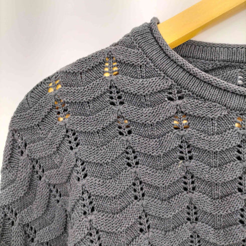 ジャーナルスタンダードレサージュ JOURNAL STANDARD Lessage スカラップガラショートプルオーバー レディース