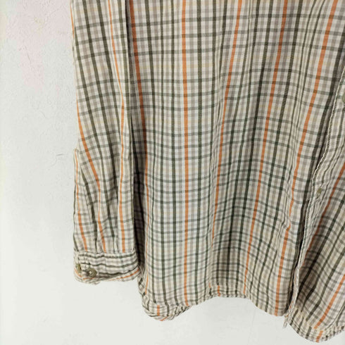 コロンビアスポーツウェア Columbia Sportswear 00S コットン 長袖 ボタンダウン シャツ メンズ XXL