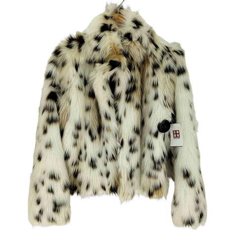 ザラ ZARA フェイクファー ショートコート レディース import:L