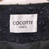 COCOTTE PARIS ココットパリ ツイードノーカラージャケット レディース JPN:M