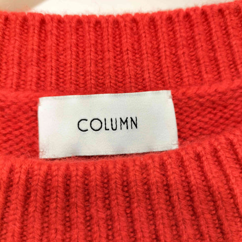 COLUMN カシミヤ100 プルオーバー ニット メンズ JPN:L