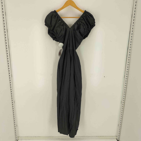 Crayme クレイミー Puff Shoulder Flare Dress パフショルダー フレア ドレス sweet レディース FREE