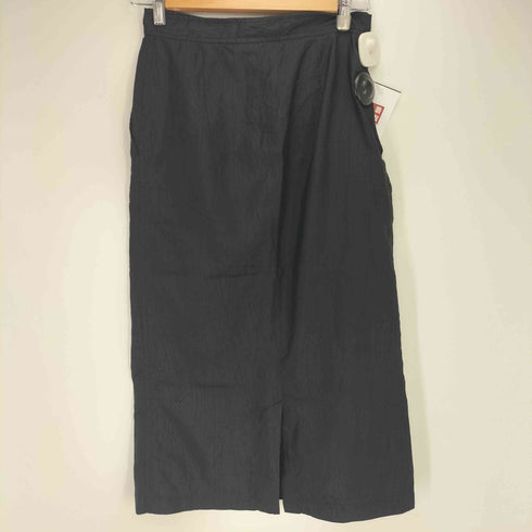 ローブドシャンブルコムデギャルソン robe de chambre COMME des GARCONS 90~00s シワ加工 バックスリット タイトスカート レディース JPN:S
