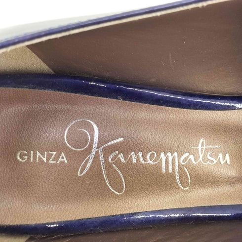 ギンザカネマツ 銀座かねまつ GINZA kanematsu デザイン ヒール パンプス レディース 23 1/2