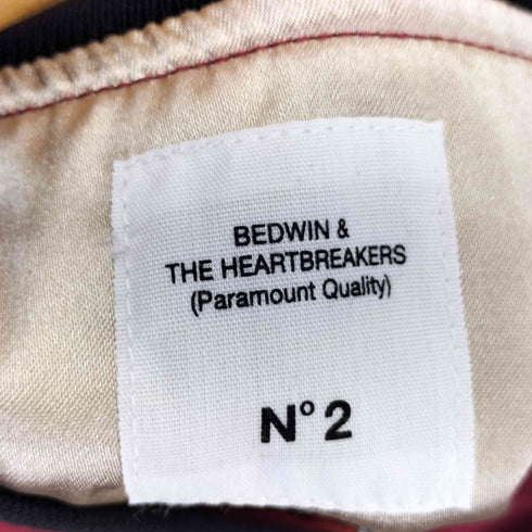 ベドウィンアンドザハートブレイカーズ BEDWIN&THE HEARTBREAKERS 24SS L/S SATIN JACKET MCNIGHT メンズ