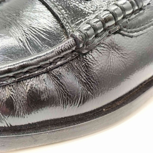ジルサンダー JIL SANDER スペイン製 CUIR PIEL LEATHER スクエアトゥ ローファー レディース 36 1/2