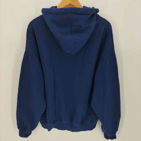 エマクローズ EMMA CLOTHES 別注 チームロゴ刺繍 オーバーサイズダブルジップパーカー メンズ import:L