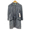 ポールスミス Paul Smith Paul + ポールプラス ツイード ダブルジップアップ コート レディース 40