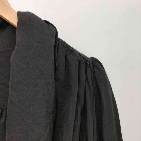 クロエ Chloe 26AW ウォッシュド ビスコースファイユ製 ギャザー クロップド ジャケット メンズ 34