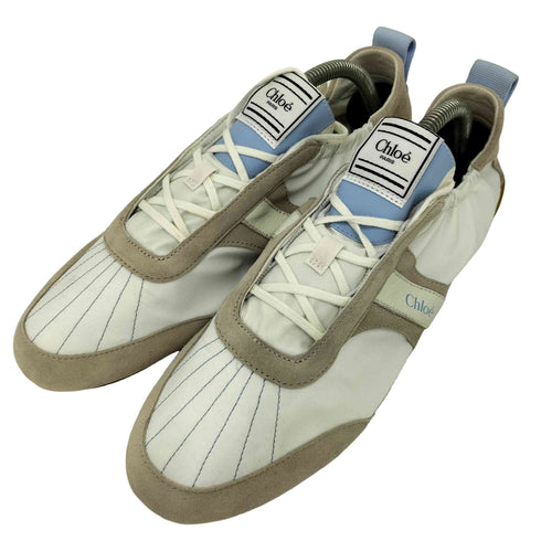 クロエ Chloe Kick フラットソール ローカットスニーカー レディース 41
