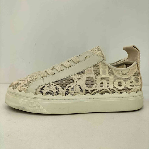 クロエ Chloe Lauren メッシュ レース ローカットスニーカー レディース 40
