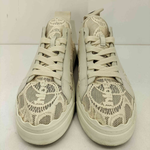 クロエ Chloe Lauren メッシュ レース ローカットスニーカー レディース 40