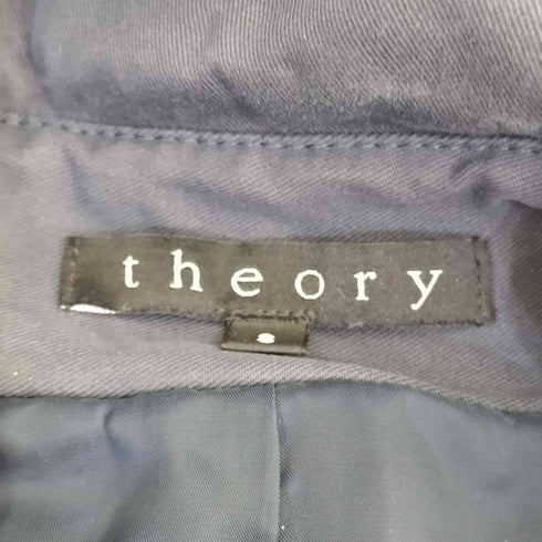 セオリー theory ダブルブレスト ベルテッド トレンチコート レディース S