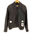 ペリーエリス PERRY ELLIS 90s Genuine leather レザー ジップアップ ブルゾン メンズ M