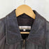 ペリーエリス PERRY ELLIS 90s Genuine leather レザー ジップアップ ブルゾン メンズ M