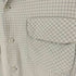 Roos Bros 50s チェック フラップポケット シェルボタン 長袖 オープンカラーシャツ メンズ L