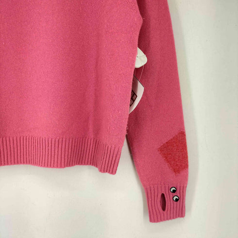 アニヤハインドマーチ ANYA HINDMARCH カシミヤクルーネックセーター レディース JPN:S
