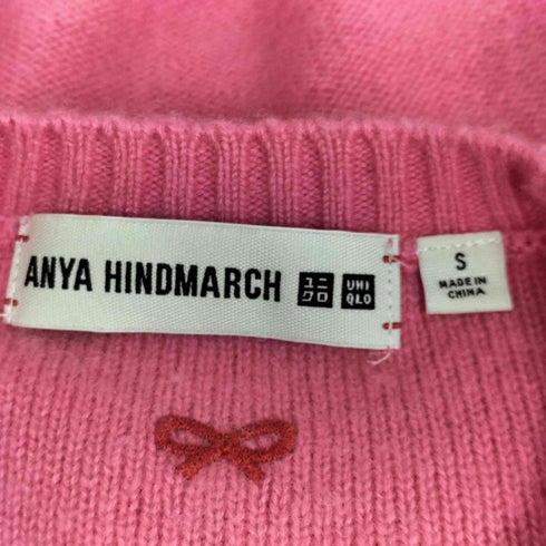 アニヤハインドマーチ ANYA HINDMARCH カシミヤクルーネックセーター レディース JPN:S