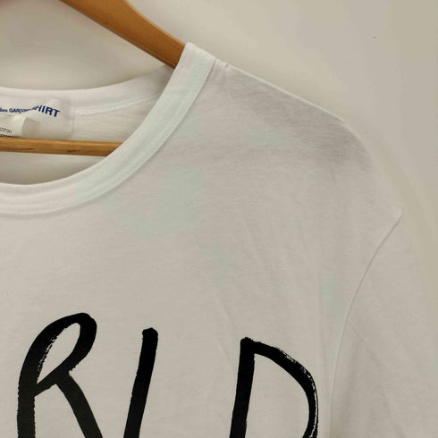 コムデギャルソンシャツ COMME des GARCONS SHIRT 26SS printed cotton jersey T プリント 半袖 Tシャツ メンズ XL
