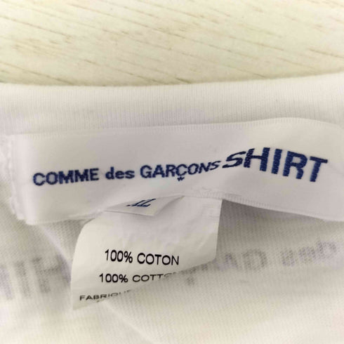 コムデギャルソンシャツ COMME des GARCONS SHIRT 26SS printed cotton jersey T プリント 半袖 Tシャツ メンズ XL
