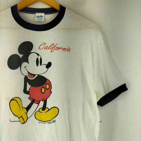 ベルバシーン Velva Sheen USA製 キャラクターデザイン リンガーTシャツ メンズ import:L