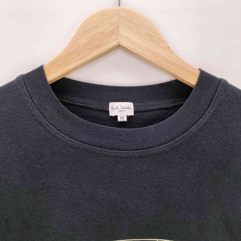 ポールスミスロンドン Paul Smith LONDON RE FRIGEATOR 両面 プリント レイヤード L/S カットソー ロング Tシャツ ロンT メンズ import:M